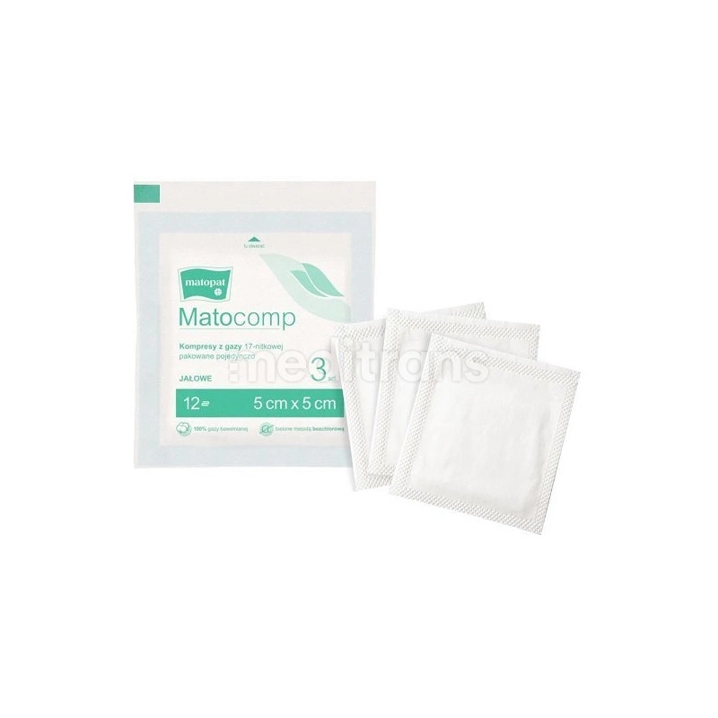 Стерильные компрессы Peel Pack 5x5 17n12w 20 x 3 шт.
