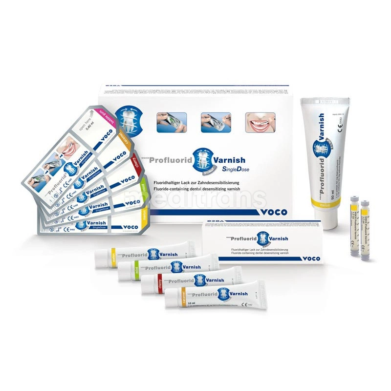 Profluorid Varnish asortyment 4 x 10 ml