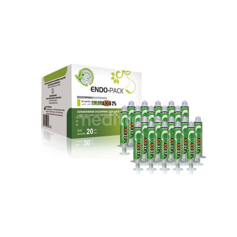 Шприц 5мл типа Luer-Lock ENDO-PACK-Chloraxid 2%