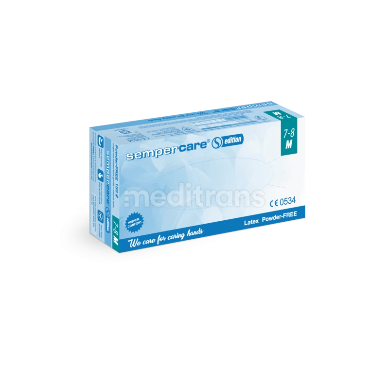 Перчатки Sempercare edition латексные без пудры