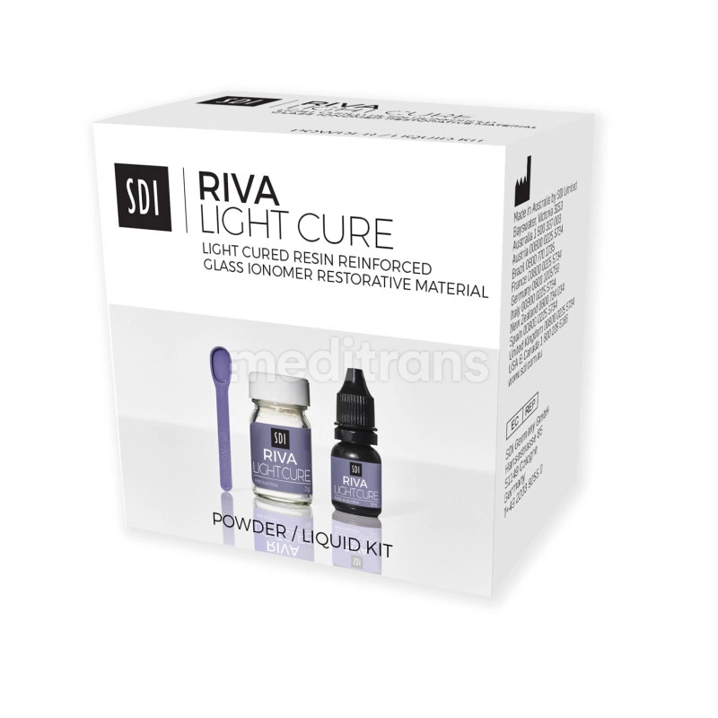 Riva Light Cure порошок 15 г + жидкость 7,2 мл