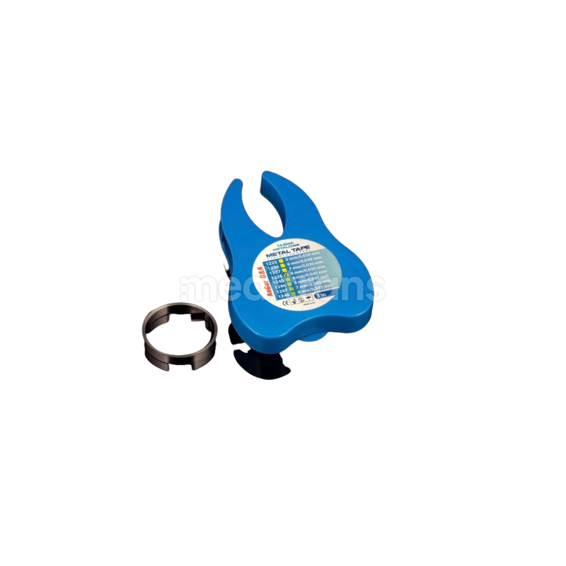 Металлическая полоса в зубце 0,045 мм