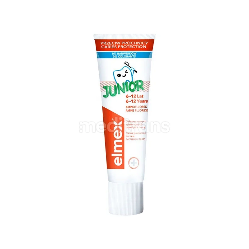 Детская зубная паста ELMEX JUNIOR 6-12 75 мл