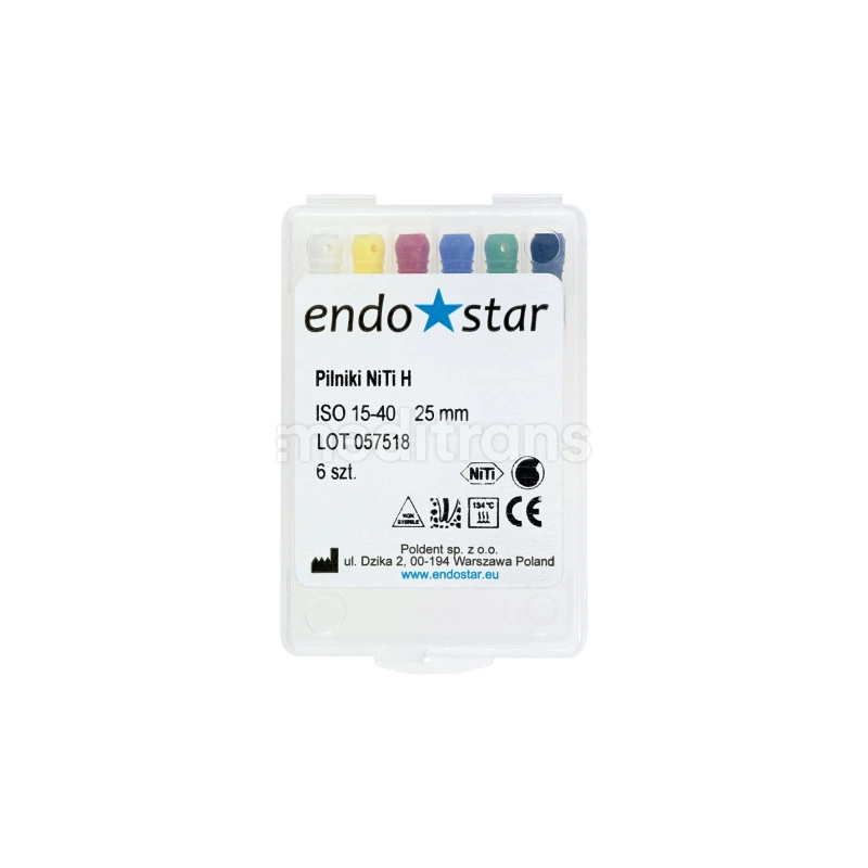 Endostar H NITI Напильники