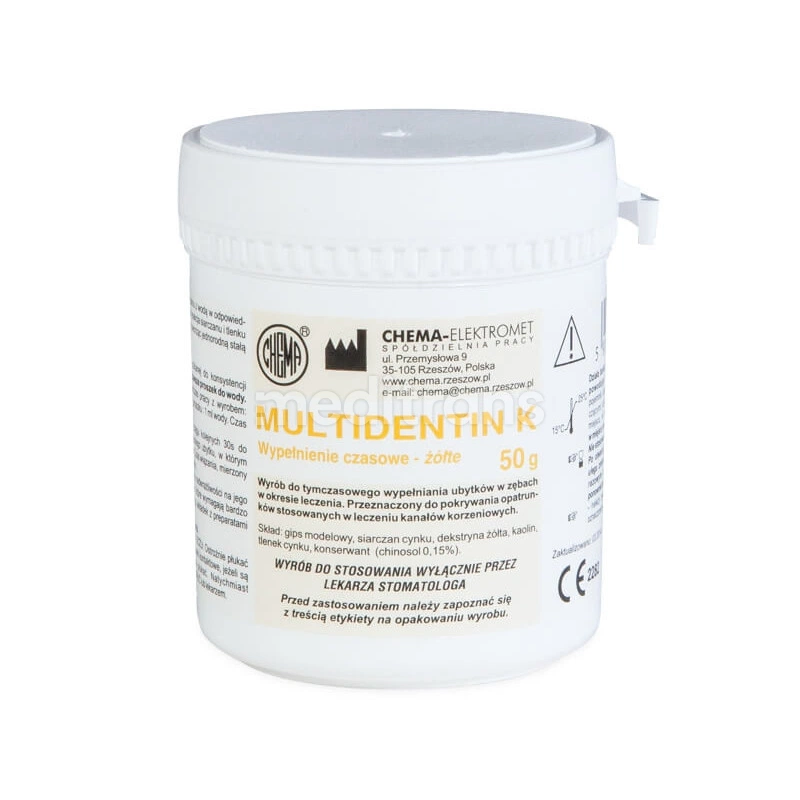 Multidentin K желтый 50 г
