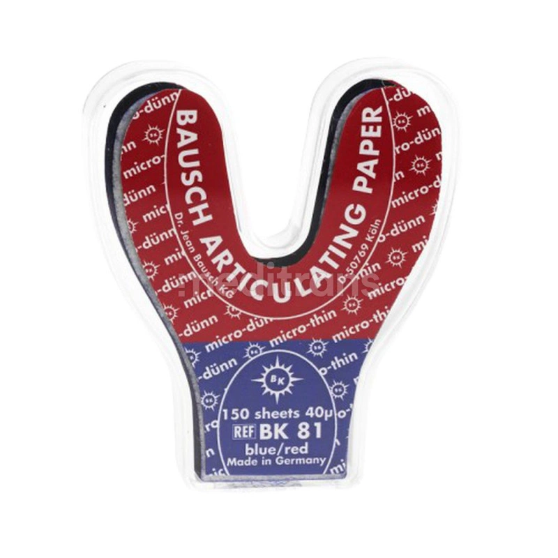 Калька Bausch U bk81 сине-красная