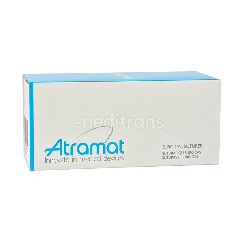 Хирургические нитки Atramat шелк неабсорбируемые