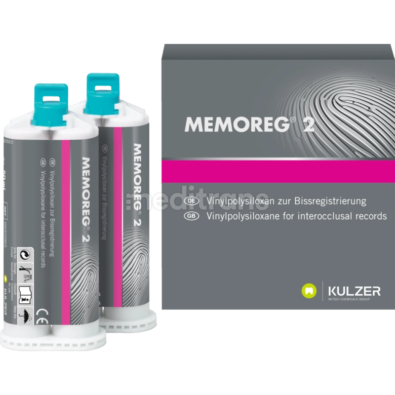 Memoreg 2 A-силикон для записи прикуса 2x50ml