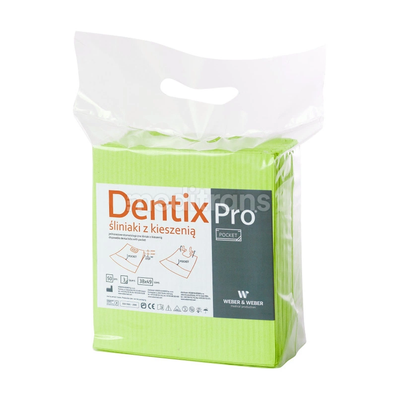 Нагрудники с карманом DentixPro POCKET