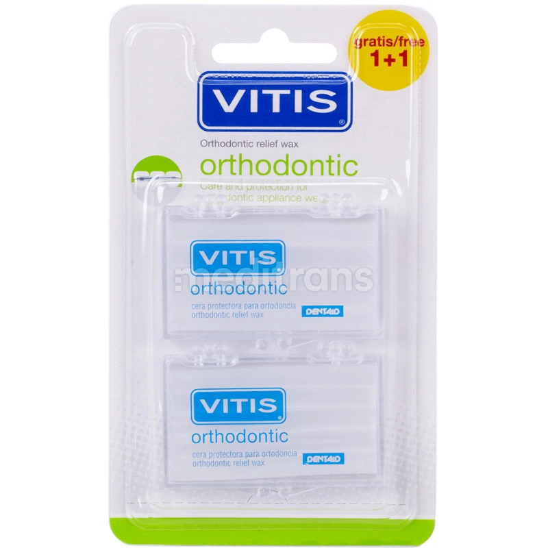 VITIS Orthodontic силиконовый воск калиброванный 2 штуки