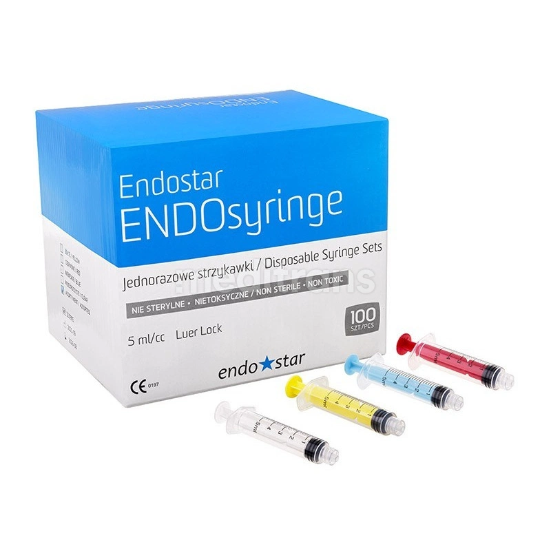 Endostar ENDOsyringe 100 шт. смешанные цвета
