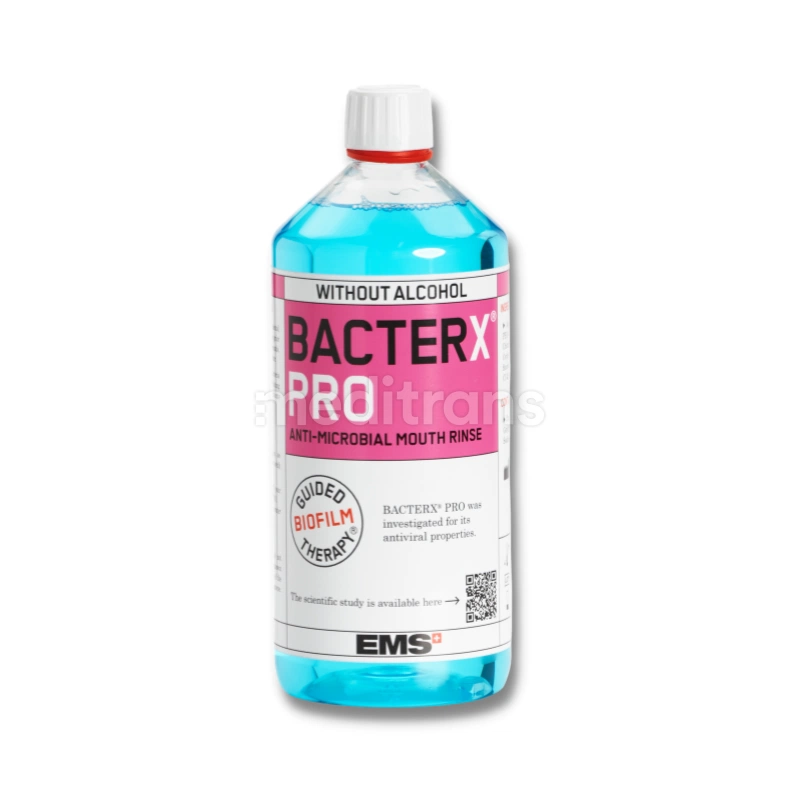 BacterX PRO-антибактрическая жидкость для полоскания рта 4 x 1000 мл