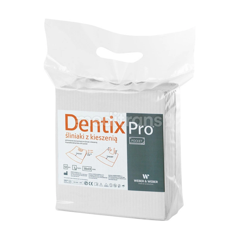 Нагрудники с карманом DentixPro POCKET