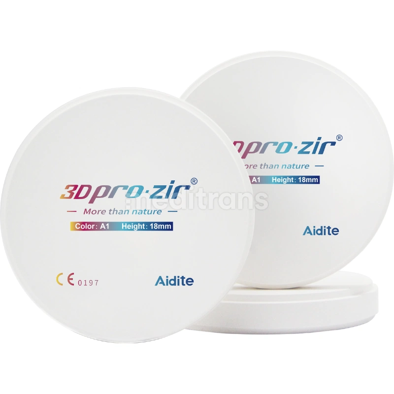 Dyski cyrkonowe AIDITE 3D Pro Zir Multilayer 98x14 mm