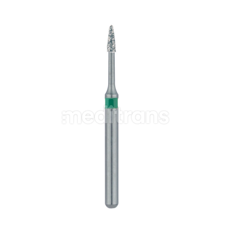 Jota Needle Long-короткая игла удлиненная головка Алмазная дрель 010 зеленый 5 шт.