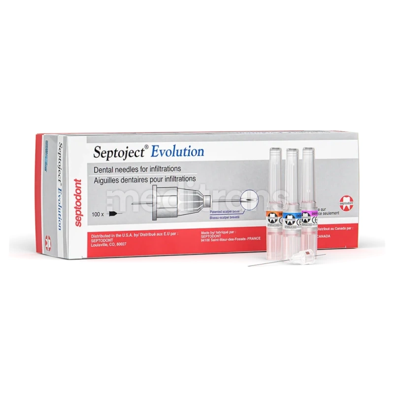 Иглы для Карпул Septoject Evolution