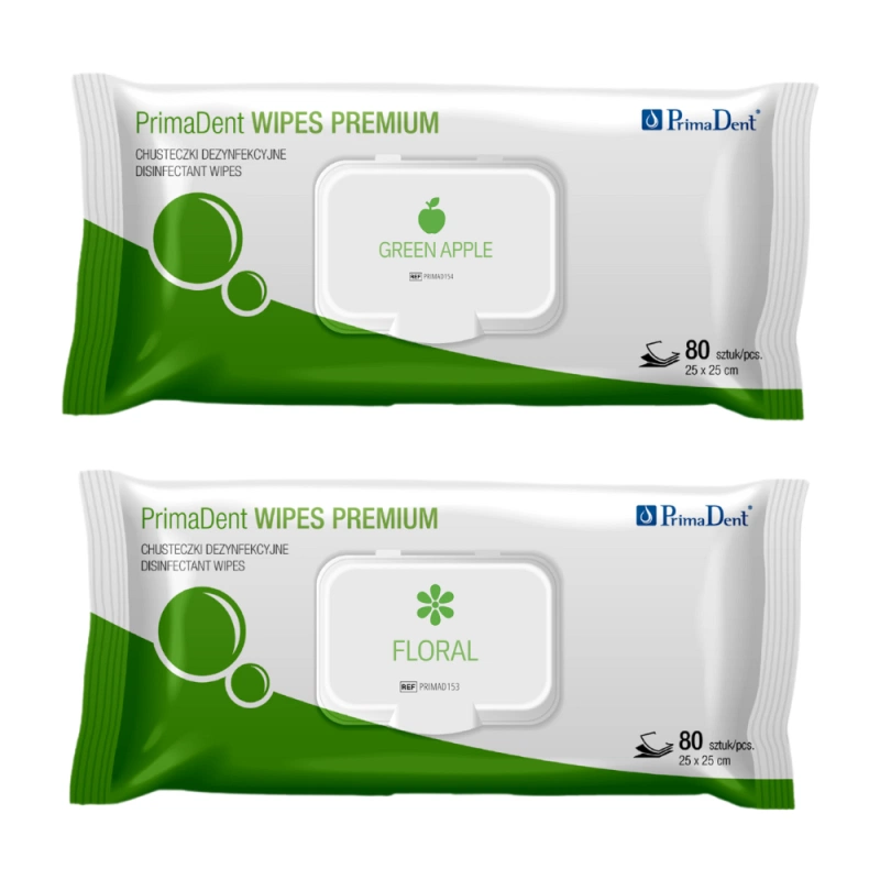 Primadent Wipes Premium 80 шт.