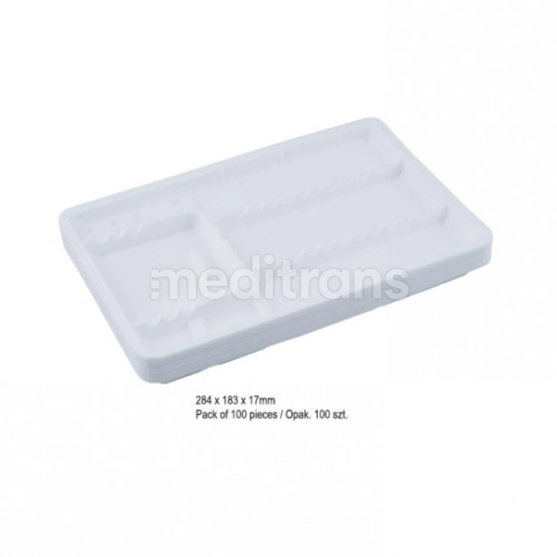 DENTALINE tacki jednorazowe maxi 284x183x17 mm