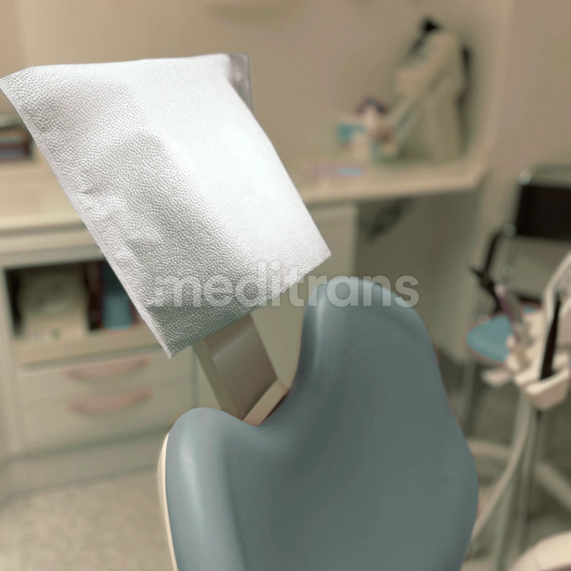 Чехлы на подголовники Safebasics Medicom 500 шт 25 x 25 см