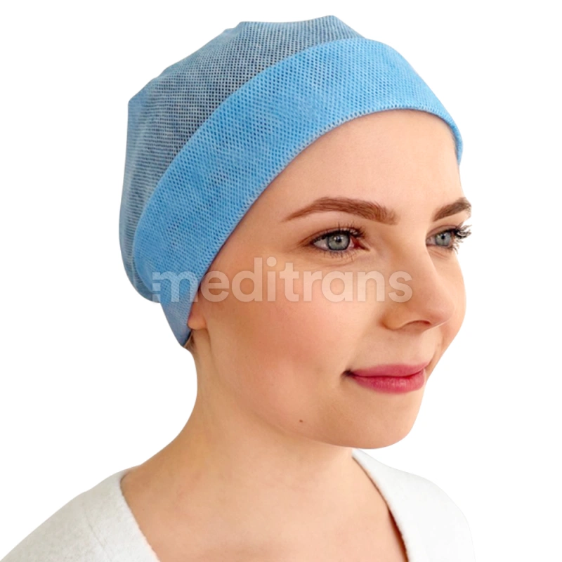Универсальные колпачки Medicom SafeWear Premium 100 шт. синий