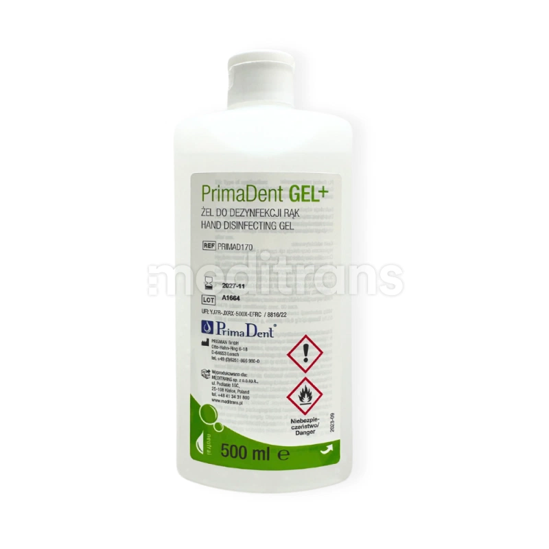PrimaDent Gel + 500 мл для дозатора