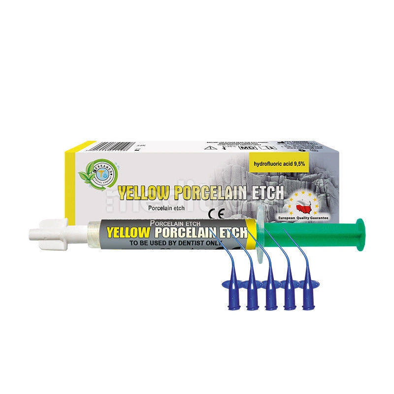 Травление для фарфора Yellow Porcelain Etch 2 мл