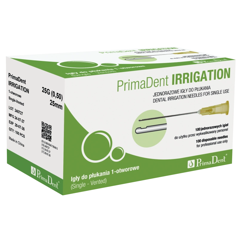 Иглы для полоскания PrimaDent Irrigation 100 шт.