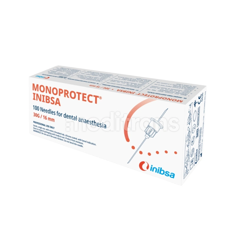 Иглы для Карпул Monoprotect Inibsa 100 шт.