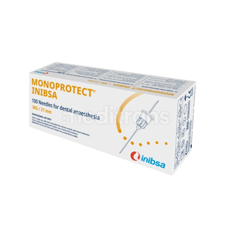 Иглы для Карпул Monoprotect Inibsa 100 шт.
