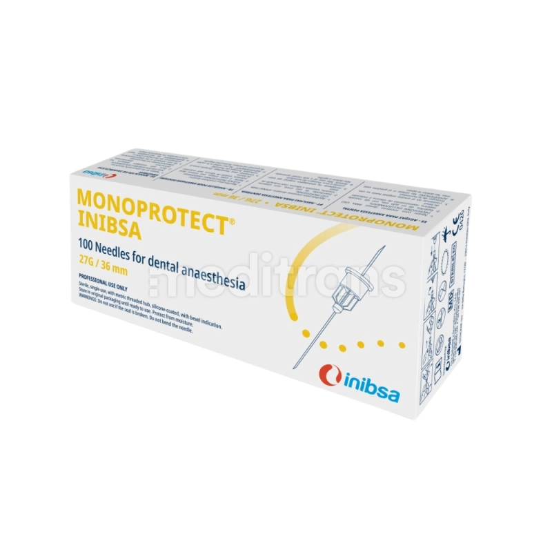 Иглы для Карпул Monoprotect Inibsa 100 шт.