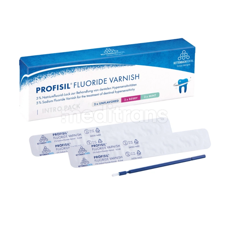 Profisil Fluoride Varnish Intro pack Mix 6x0,5ml