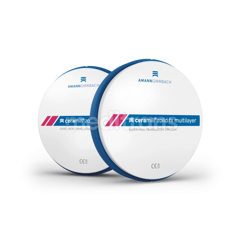 Dyski cyrkonowe Amann Girrbach Zolid FX Multilayer 98x20 mm