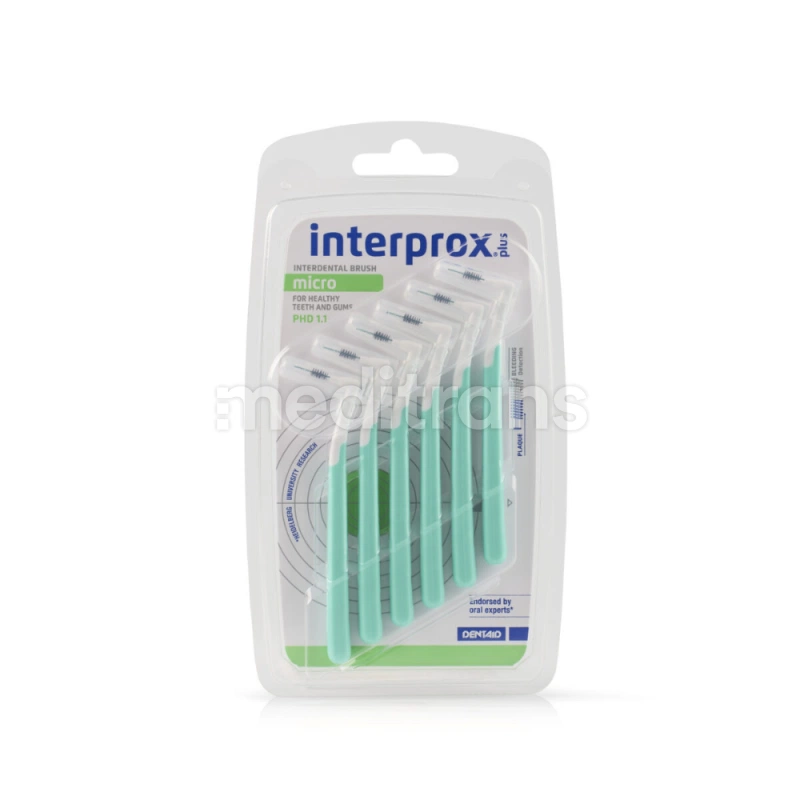 Interprox Plus Micro Green 1,1 мм 6 шт.