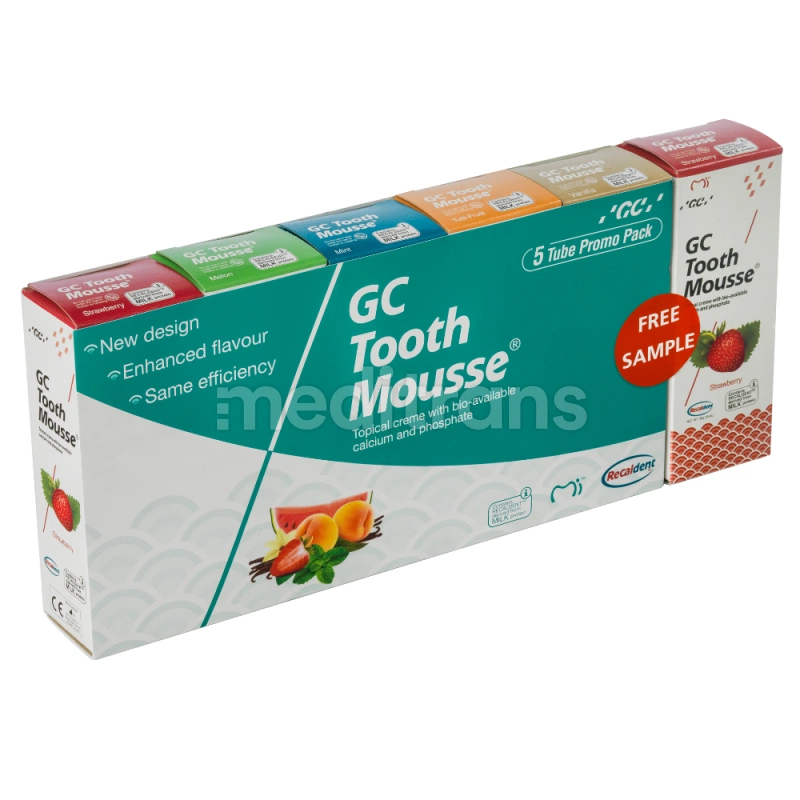 Tooth Mousse GC рекламный набор 5+1