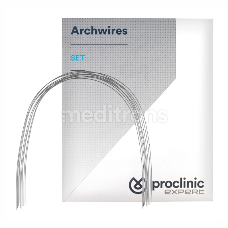 Арки NiTi суперэластичная форма Европа II Proclinic круглая 10 шт.