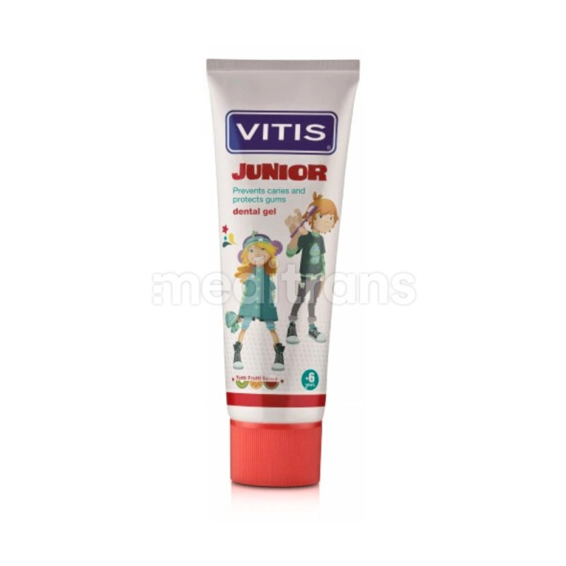 VITIS junior-зубная паста в геле 75 мл