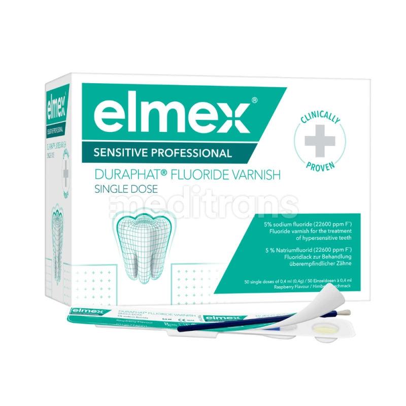 ELMEX Duraphat Fluoride Varnish Single Dose 50 sztuk