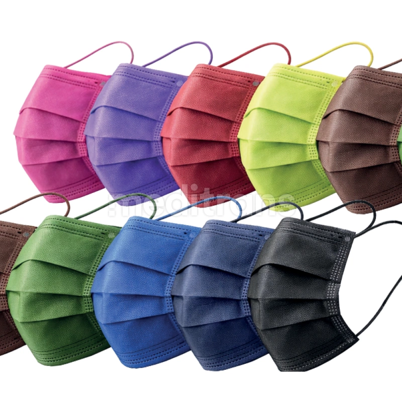 Медицинские маски PrimaDent GO COLOR