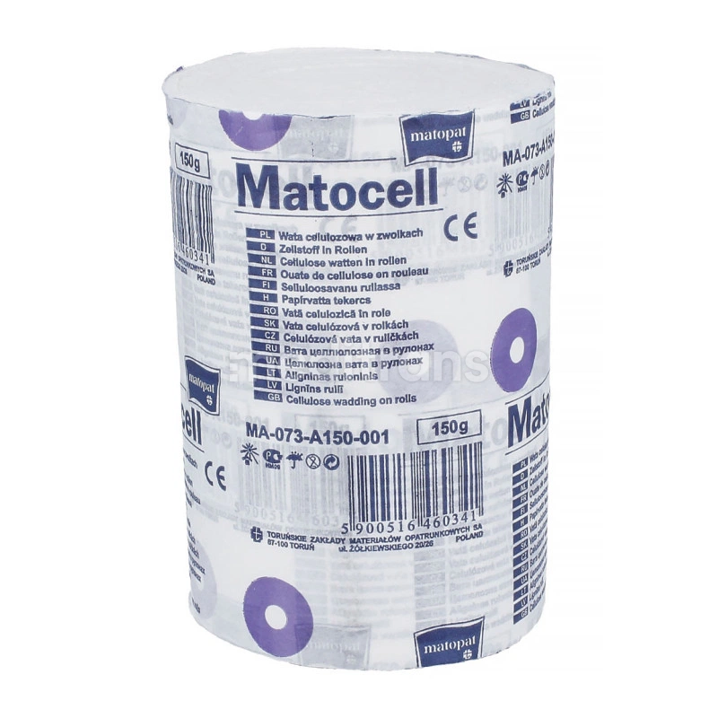 Целлюлозная вата-лигнин в рулоне Matocell 150 г