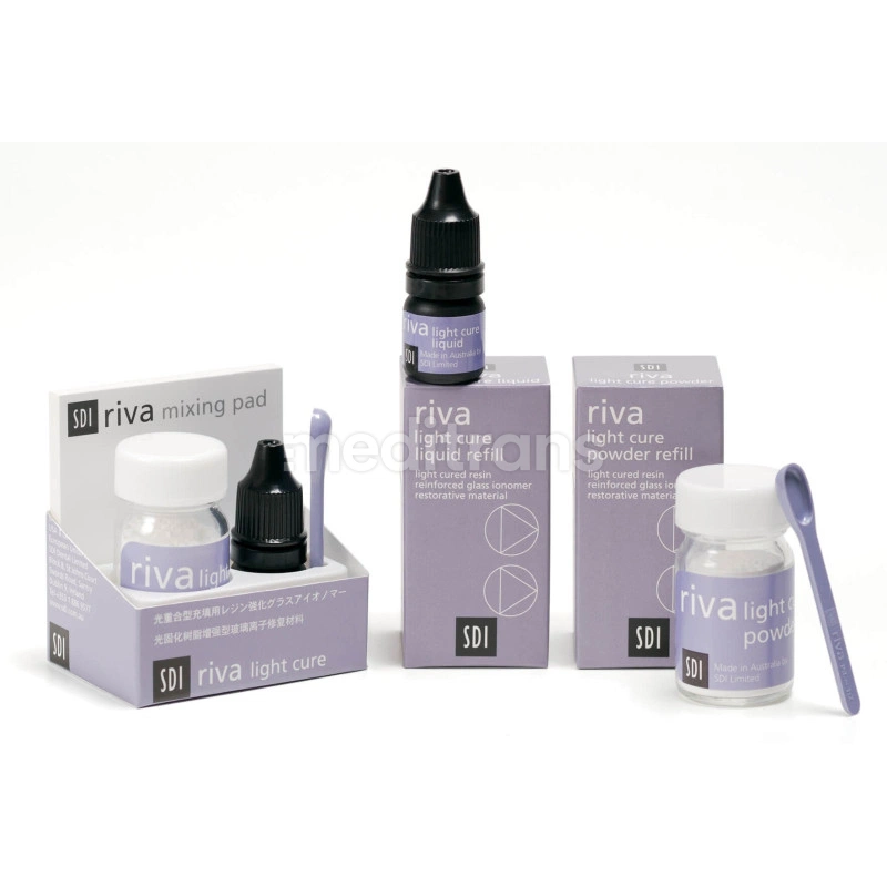 Riva Light Cure порошок 15 г + жидкость 7,2 мл