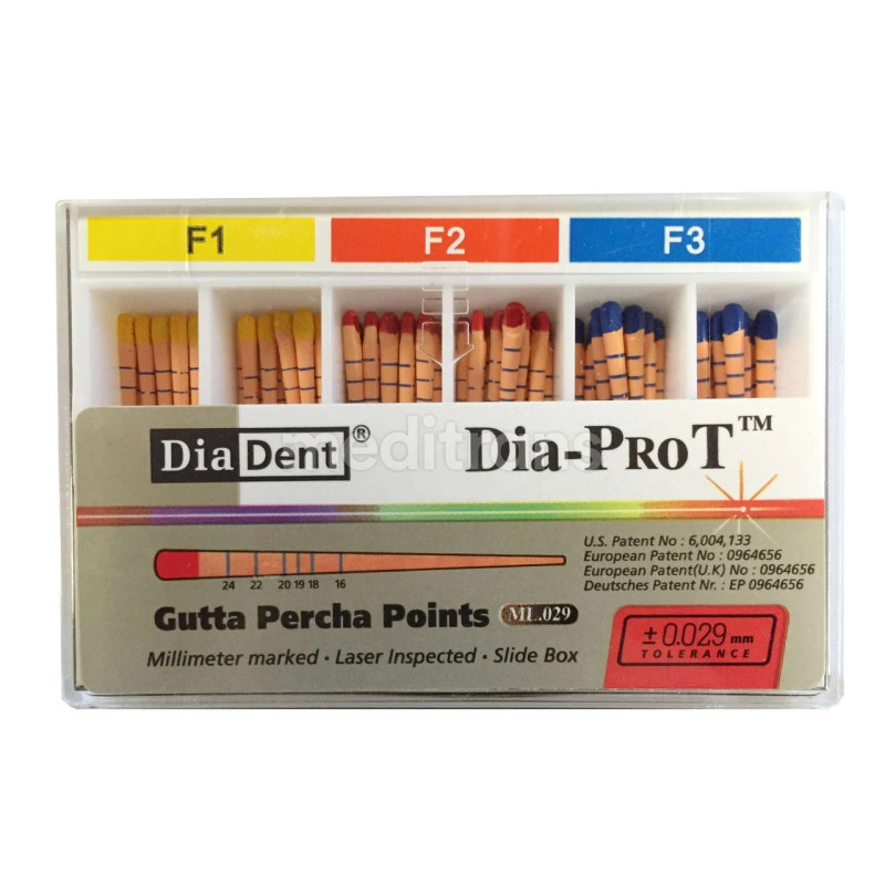 Шпильки гуттаперчи diadent System DIA-PROT