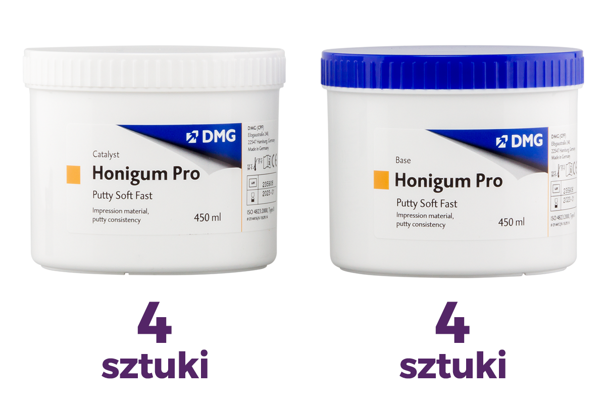 Honigum Pro Putty Soft fast 450 мл x 8 шт.