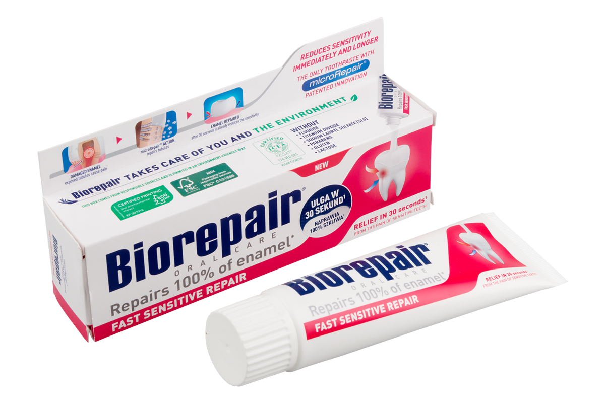 Biorepair для чувствительных зубов 75 мл