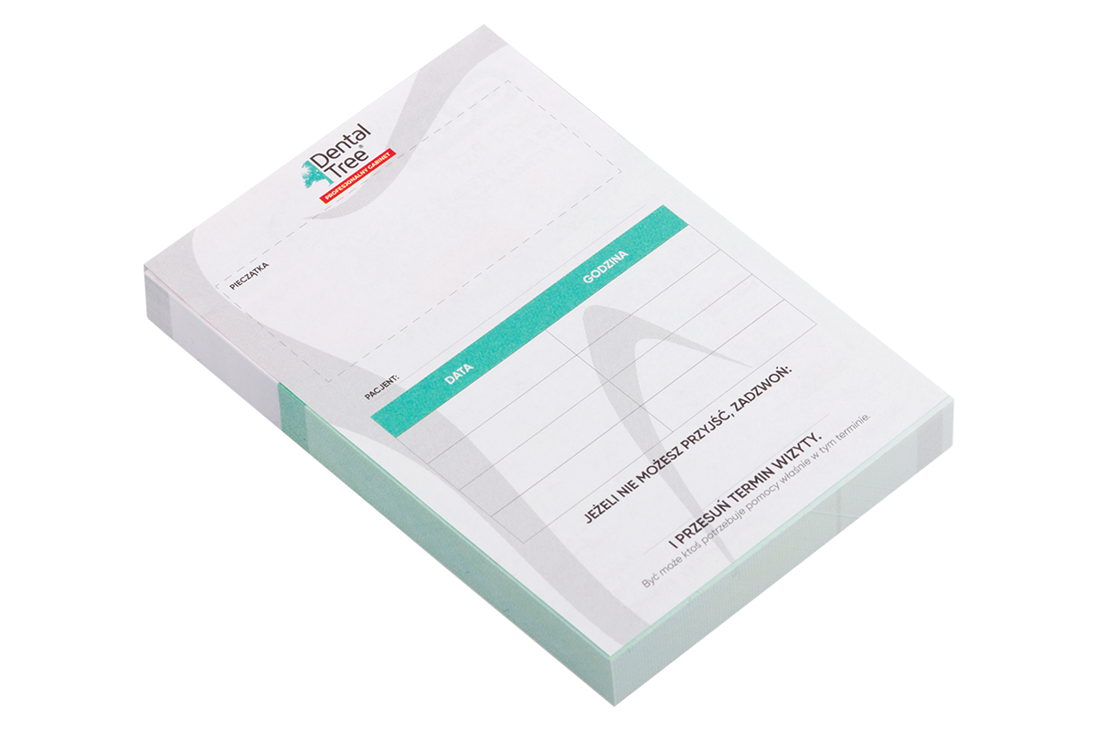 Блокнот «Дата следующего визита» 100 листов