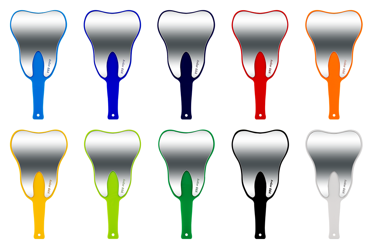 Зеркало для пациентов «ЗУБИК» 14 × 27 см ANGER