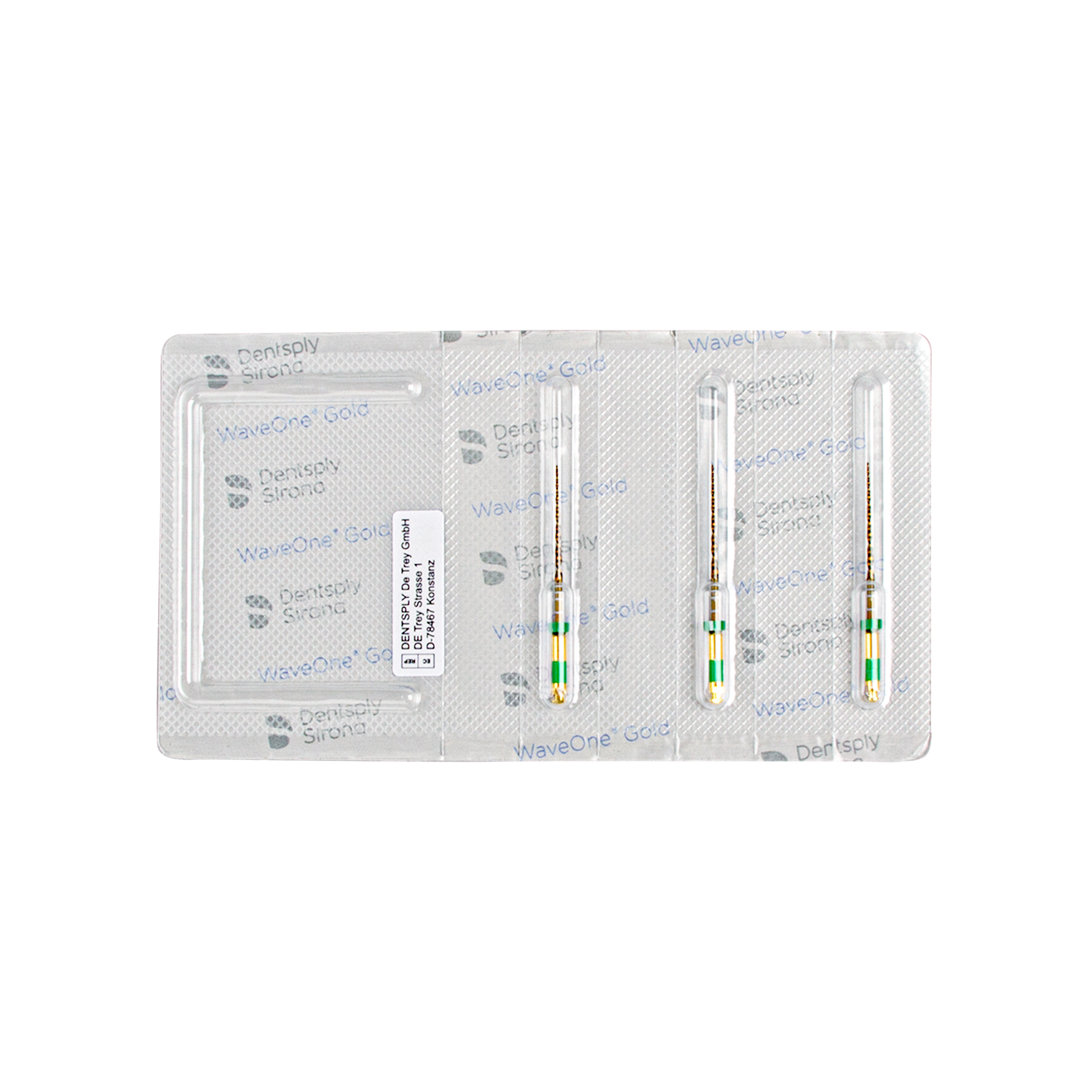 Файлы WaveOne Gold 3 шт. Dentsply Sirona.