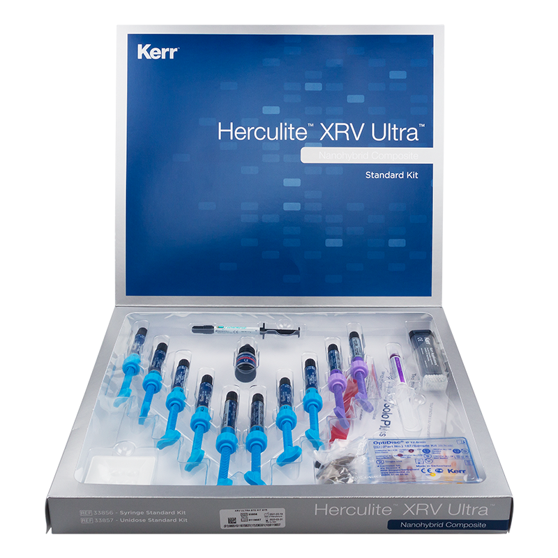 Набор Herculite XRV Ultra (10 × 4 г + OptiBond Solo Plus 5 мл) Kerr