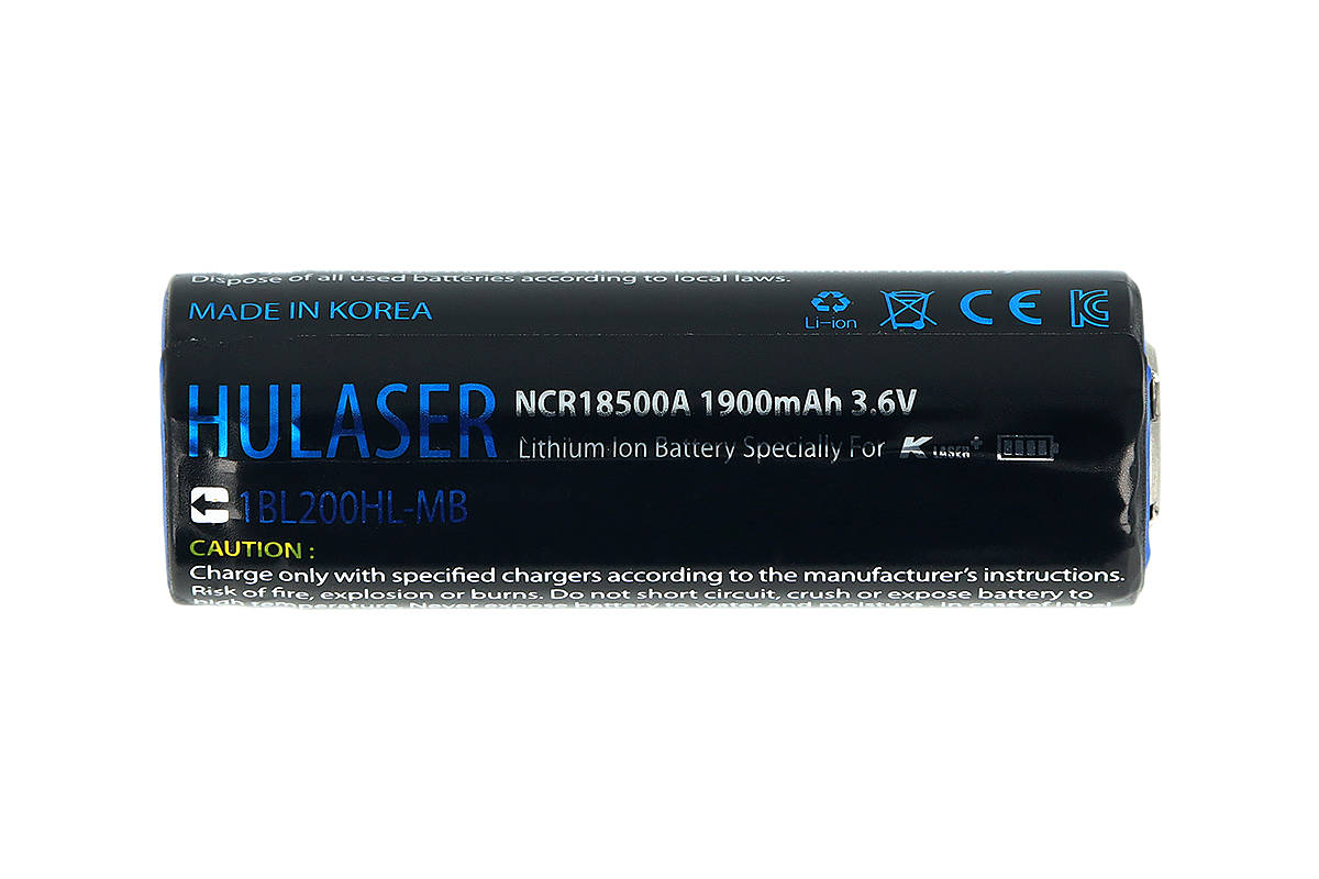 Литий-ионный аккумулятор для лазера K2 Mobile Hulaser