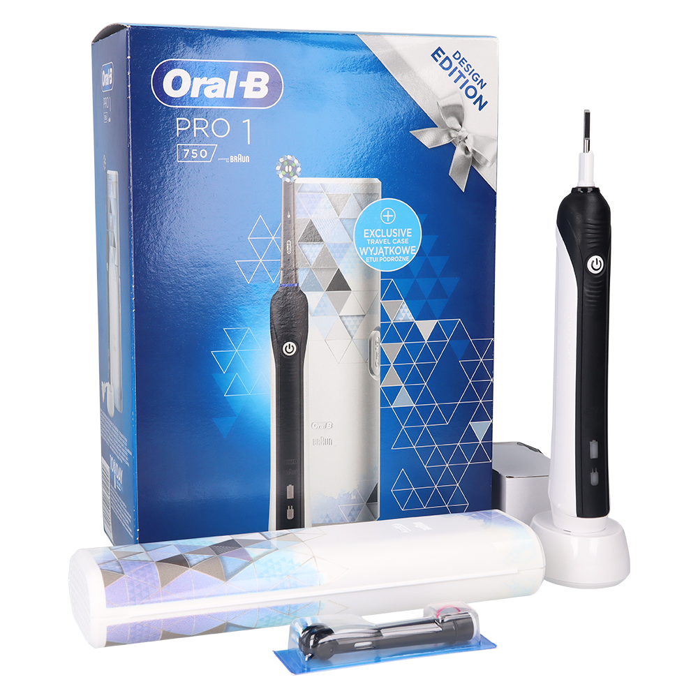 Электрическая зубная щетка PRO 1 750 + дорожный футляр Oral-B