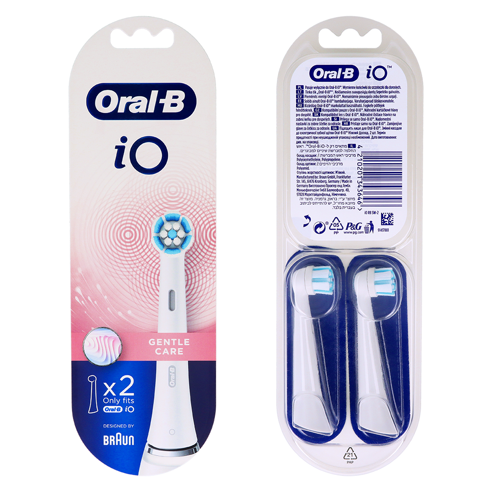 Насадки для щётки Oral-B iO Gentle Care